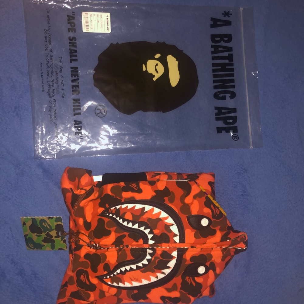 Bape XO The Weeknd Shark Full Zip Hoodie